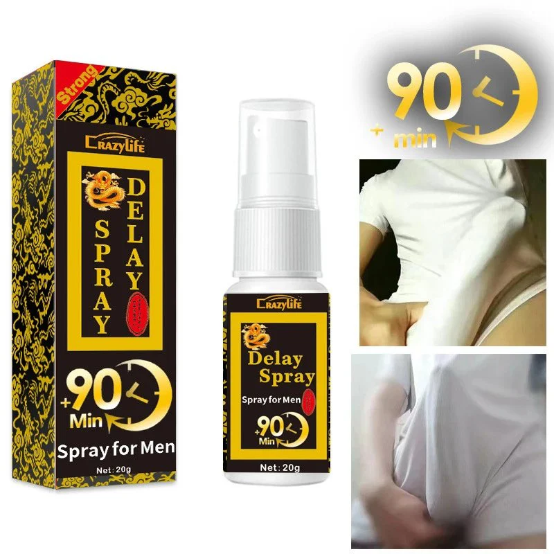 Delay Spray Male Sexual Products 20ML Private Massage Oil Spray Climax Delay Spray for Men