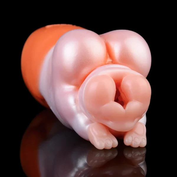Animal Masturbator Cup Male Fantasy Masturbator Artificial Fantasy Monster Pussy Soft Silicone Corgi Male Masturbation Adult Toy
