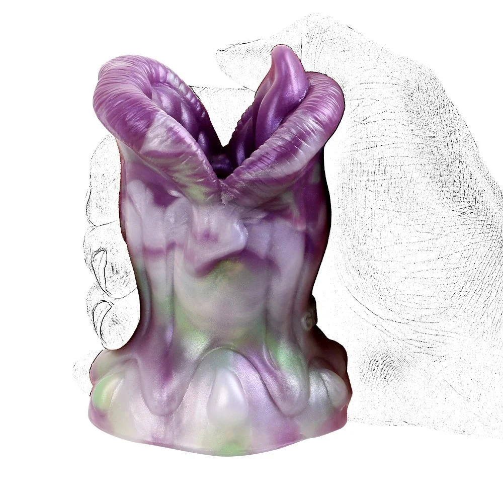 Fantasy Tongue Male Masturbation,anal Dilator,vaginal Dilator,silicon Dilators Single Hole Pass Sex Pleasure Toys