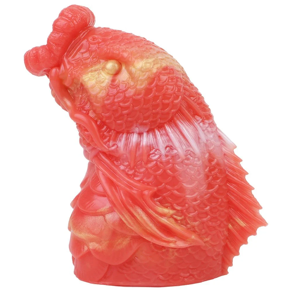 Colorful Koi Fish Shape Soft Male Masturbator Adult Sex Toys for Men with a Strong Package and Realistic Experience
