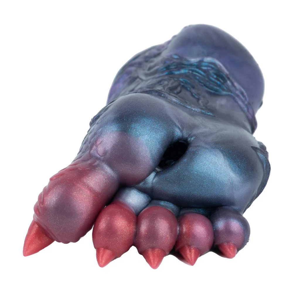 alien Foot Male Masturbator Silicone Soft Pocket Pussy Single Channel Penis Massage Stoker Fantasy Masturbator Foot Fetish