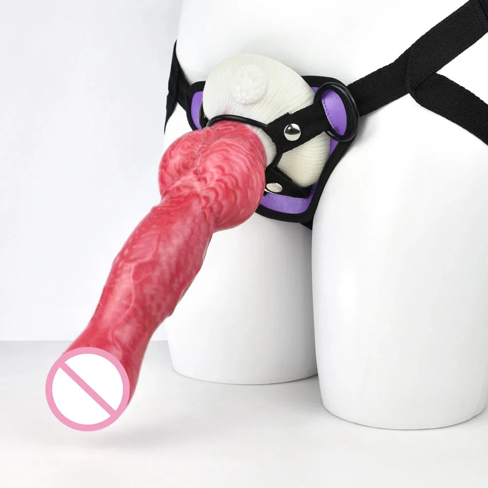 Strapon 28cm Long Dildo With Fantasy Silicone Sex Toy for Women Men Large Realistic Animal Penis Color Mixed
