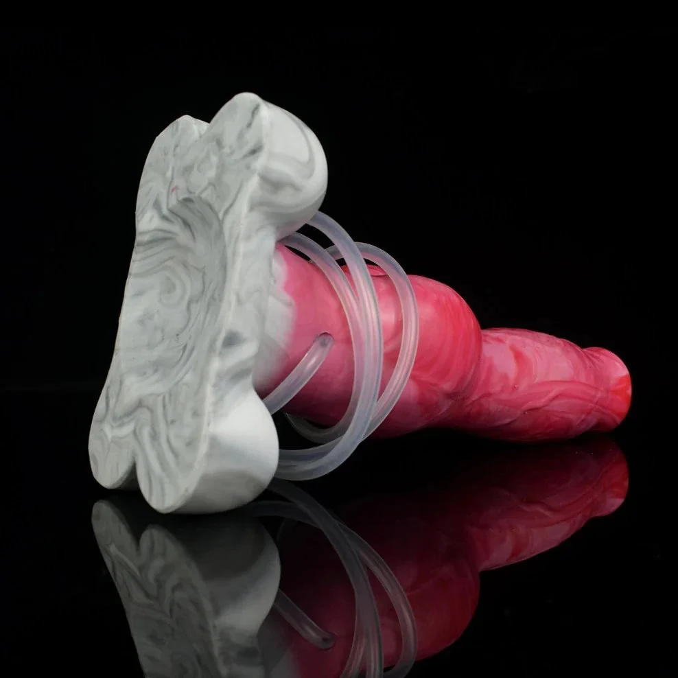 Super Hot Animal Dog Penis Knot Ejaculation Realistic Squirting Dildo for Women