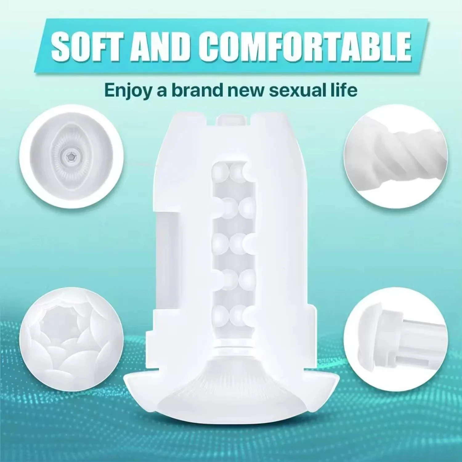 Masturbator for Man Male Masturbator Penis Pump Stroker with 5 Vibrating & Sucking Modes for Penis Stimulation,adult Toys