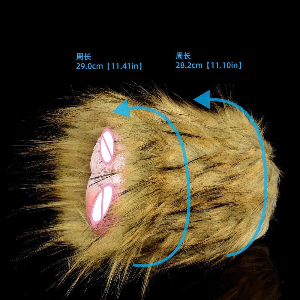 Men Pocket Pussy Realistic Animal Vagina Male Masturbator Erotic Delay Ejaculation Tool