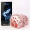 Animal Cat Claw Animal Fur Pocket Pussy Male Masturbator Soft Silicone Single Vagina Penis Stroker Massage Sex Toy for Men