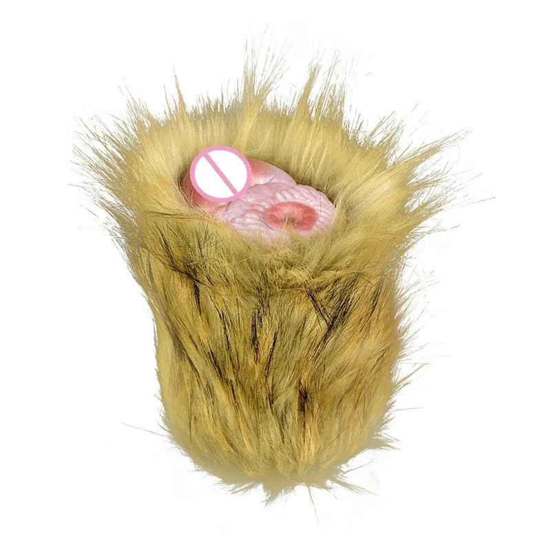Fantasy Realistic Dragon Masturbator Toy Furry Sex Toy for Men Animal Dual Channel Pussy Cock Stimulator Sex Toy Big Pussy