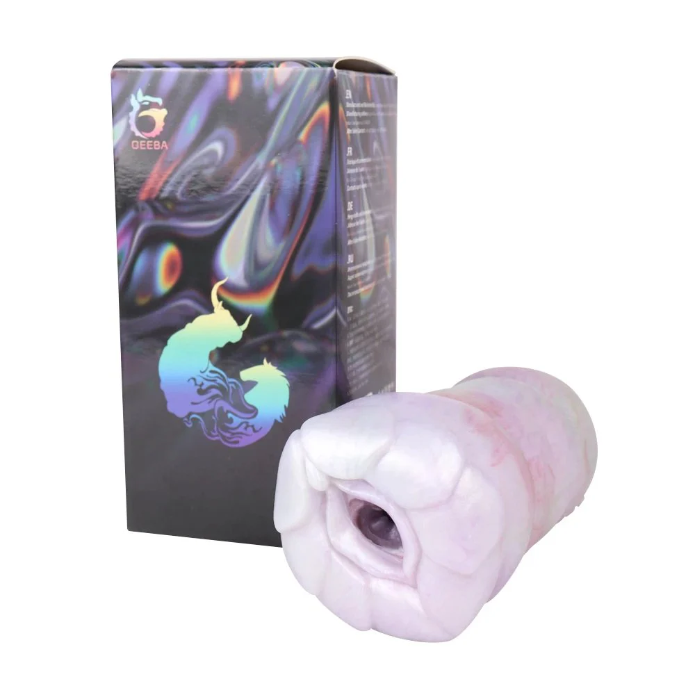 Dinosaur Coloured Scales Toys Male Masturbator Cup for Men Penis Sucking Real Vagina Pocket Pussy Sex Adult Goods