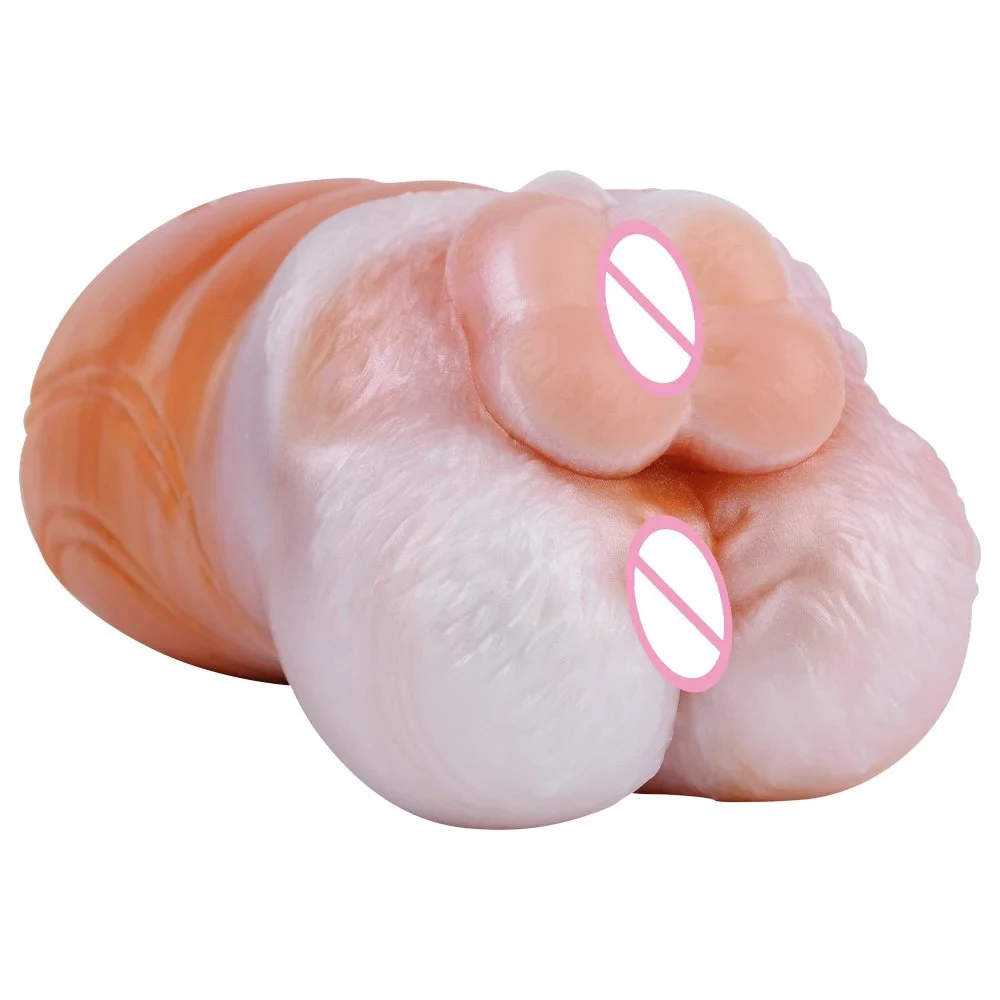 Animal Butt and Breast Style Masturbation Cup for Men Updated Design Body-Safe Material