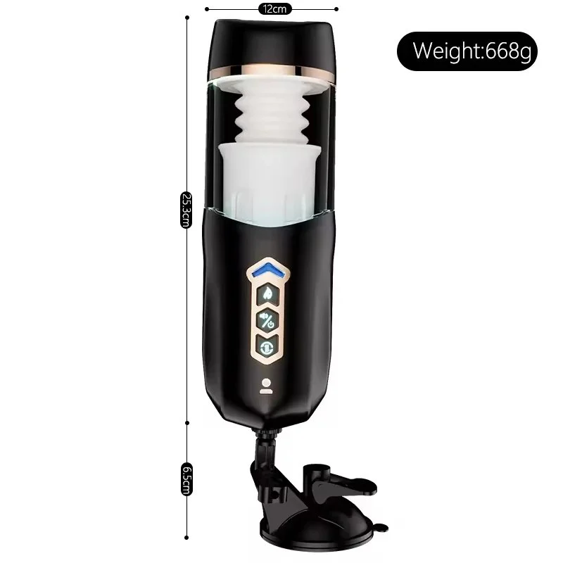 Fully Automatic Hand-free Airplane Cup Electric Retractable Men's Adult Masturbation Device Erotic Sex Toys Waterproof