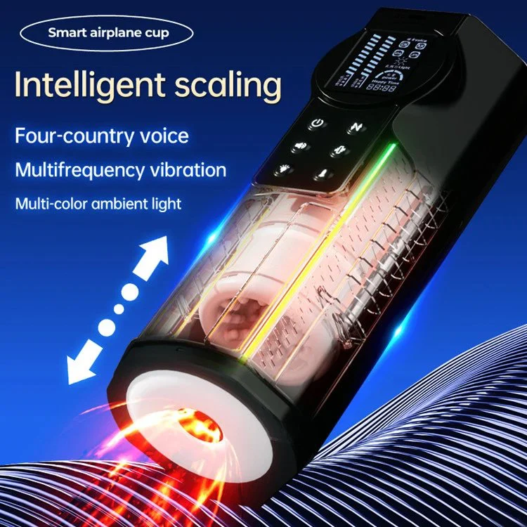 Automatic Male Masturbation Device With Voice Man Masturbator Sex Toys for Men