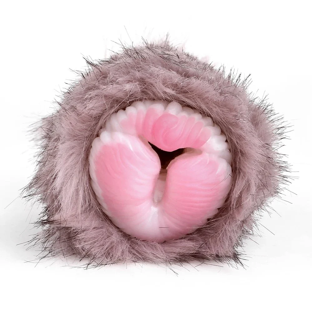 Plush Toy Liquid Silicone Masturbator Cup for Men