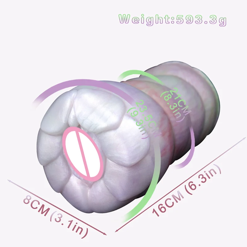 Arashiro Enlargement Male Silicon Masturbation Cup Hands-free Male Masturbation Cup Sex Toys for Men