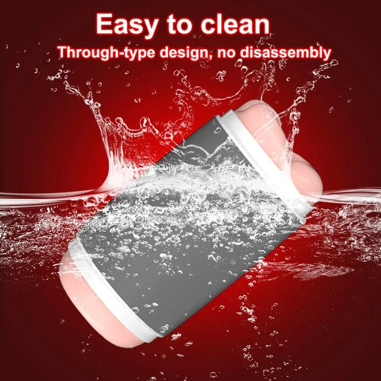 2 in 1 Male Masturbation Manual High Quality Silicone Men Penis Massage