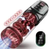 Full Waterproof Vacuum Pump Thrusting Rotating Sucking Automatic Male Masturbation Cup Sex Toy Electric Stroke Machine