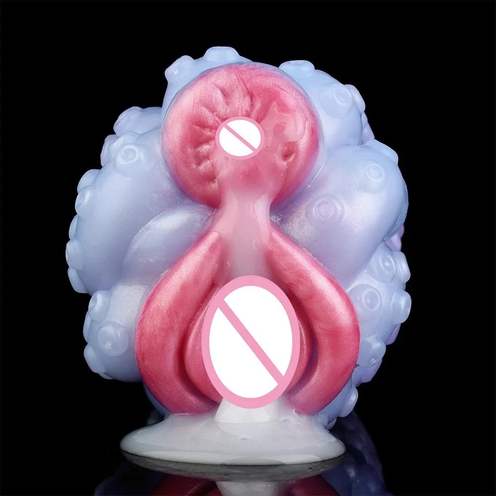Octopus Orana Plane Cup Oral Cup for Men Erotic Sex Toys for Adult Double Channel