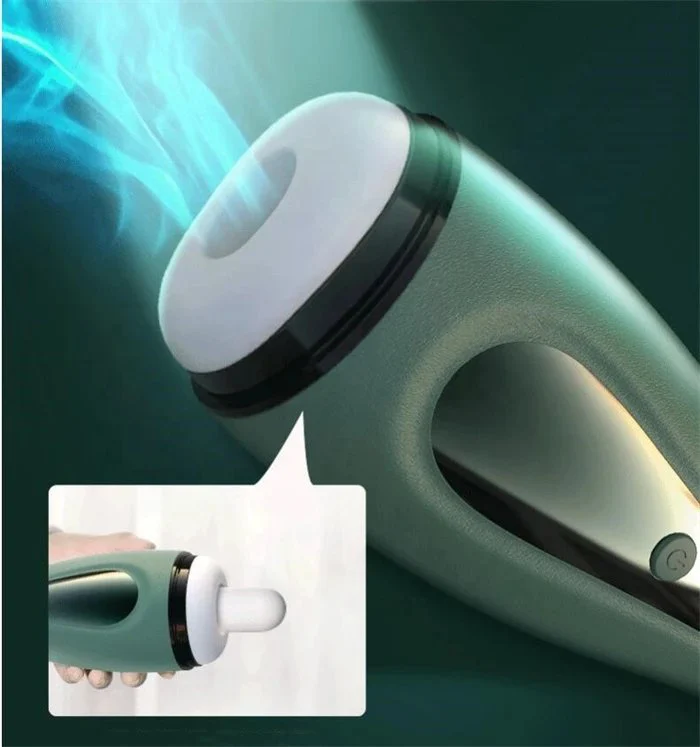 Automatic Men's Masturbator Sex Toys 10 Frequency Deep Throat Sucking Soft Material Sex Machine