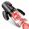 Hands Free Male Masturbator Sex Toy for Men Fleshlight with 12cm Thrusting Distance Penis Pump Male Stroker