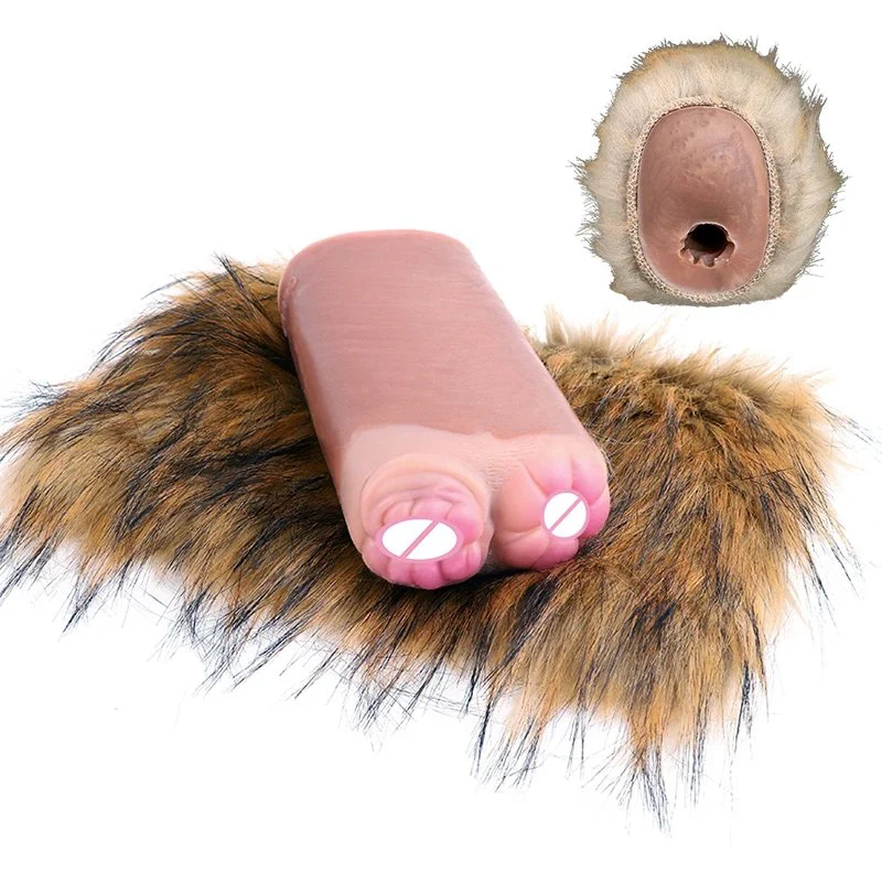 Monkey Men's Aircraft Cup Realistic Vagina Anal Male Masturbator Soft Silicon Masturbation Cup Sex Toy for Men