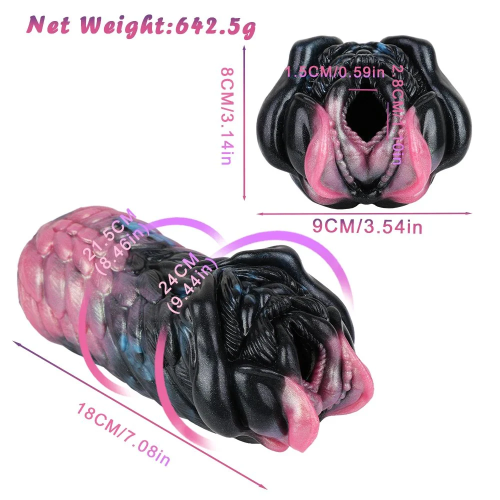 Monster Onahole Fantasy Male Masturbator for Men Unique Animal Vagina Pussy Man Stroker Fantasy Silicone Adult Sex Toys