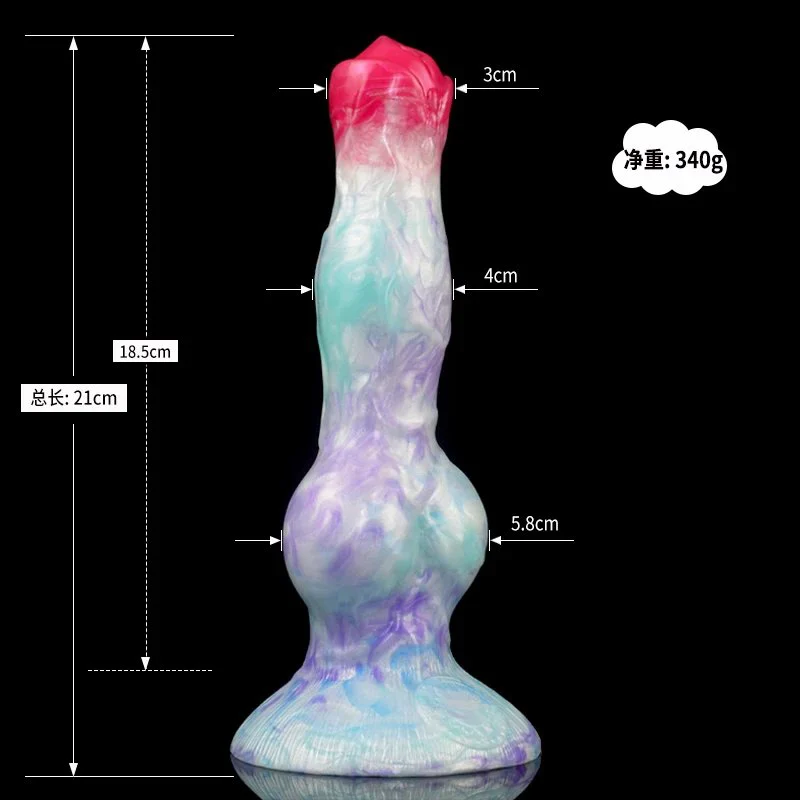 Thick Dog Knot Dildo Suction Cup Anal Dilator Prostate Massager Masturbation Sex Tool Women Dildo Silicone Adult Sex Toy