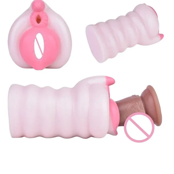 Pig Fantasy Animal Masturbators, Fantasy Dual Channel Animal Silicon Pocket Pussy Penis Exercise Masturbator Toys