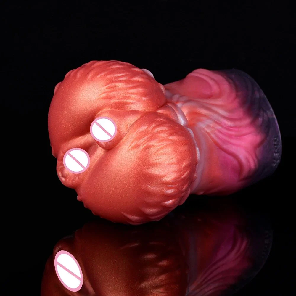 Huge Soft Silicone Animal Masturbation Animal Sucker for Male Adult Sex Toys for Men Masturbator with Vaginal Channel
