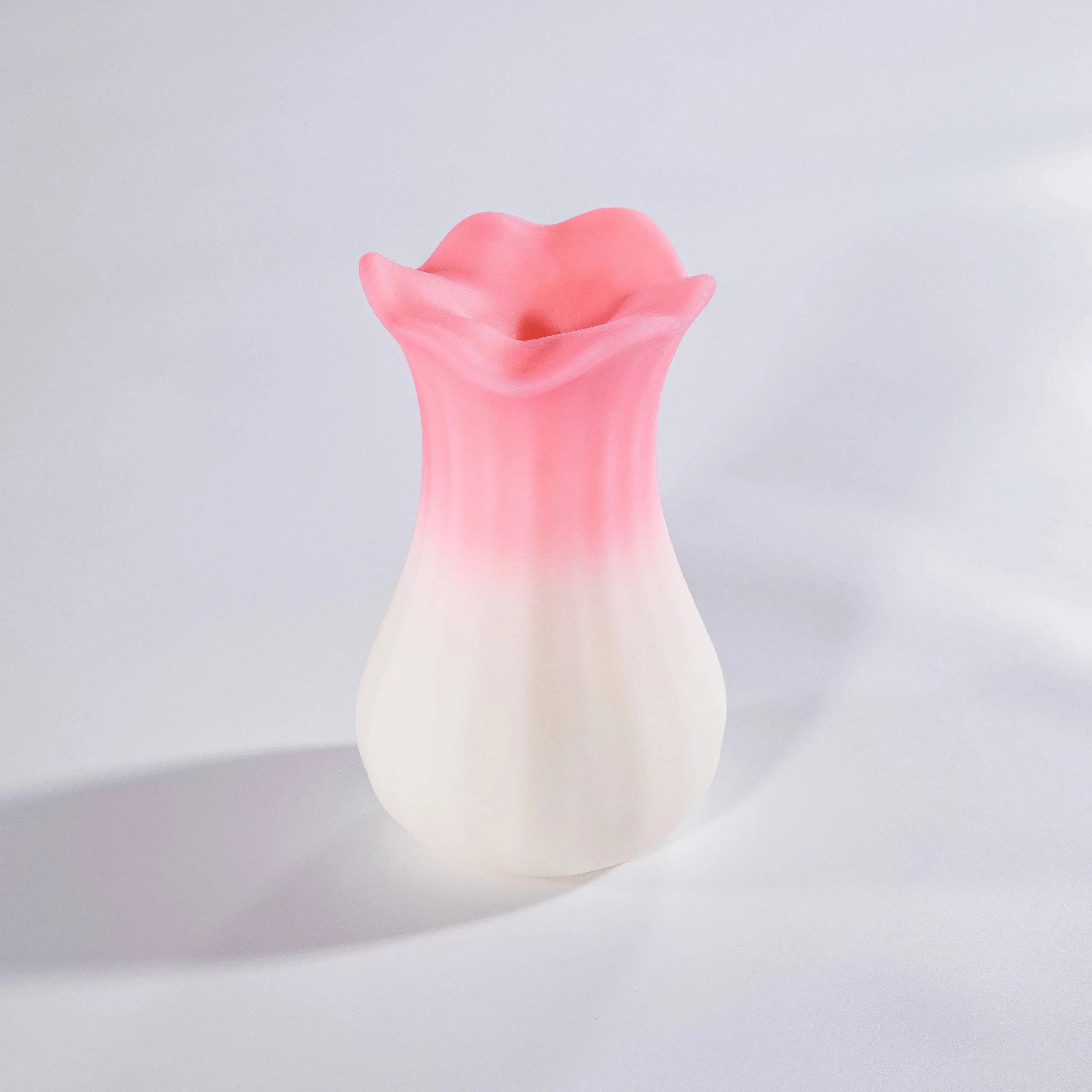 Phoenix Flower Vase Masturbator Pink White Gradient Men Masturbation Sex Toy Products Male Anal Sex Masturbator Men TPE