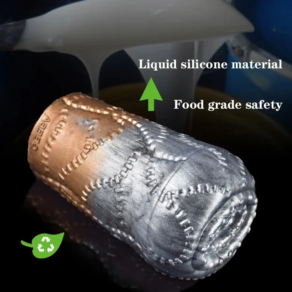 Artificial Men Masturbation Toys Aircraft Cup Liquid Silicone Aircraft for Men Masturbator