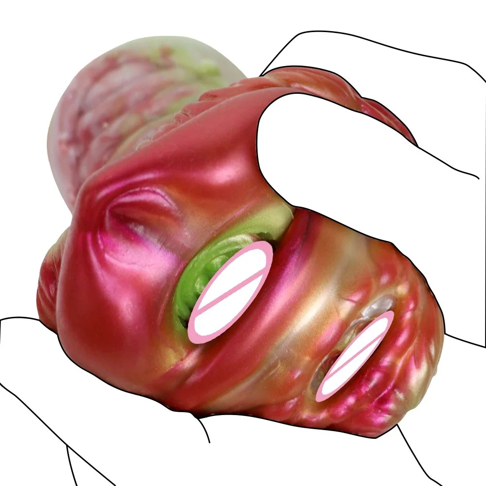 Hollow Masturbator Realistic Vagina Soft Silicone Ejaculating Male Aircraft Cup Masturbation Cup Penis Training Sex Toys