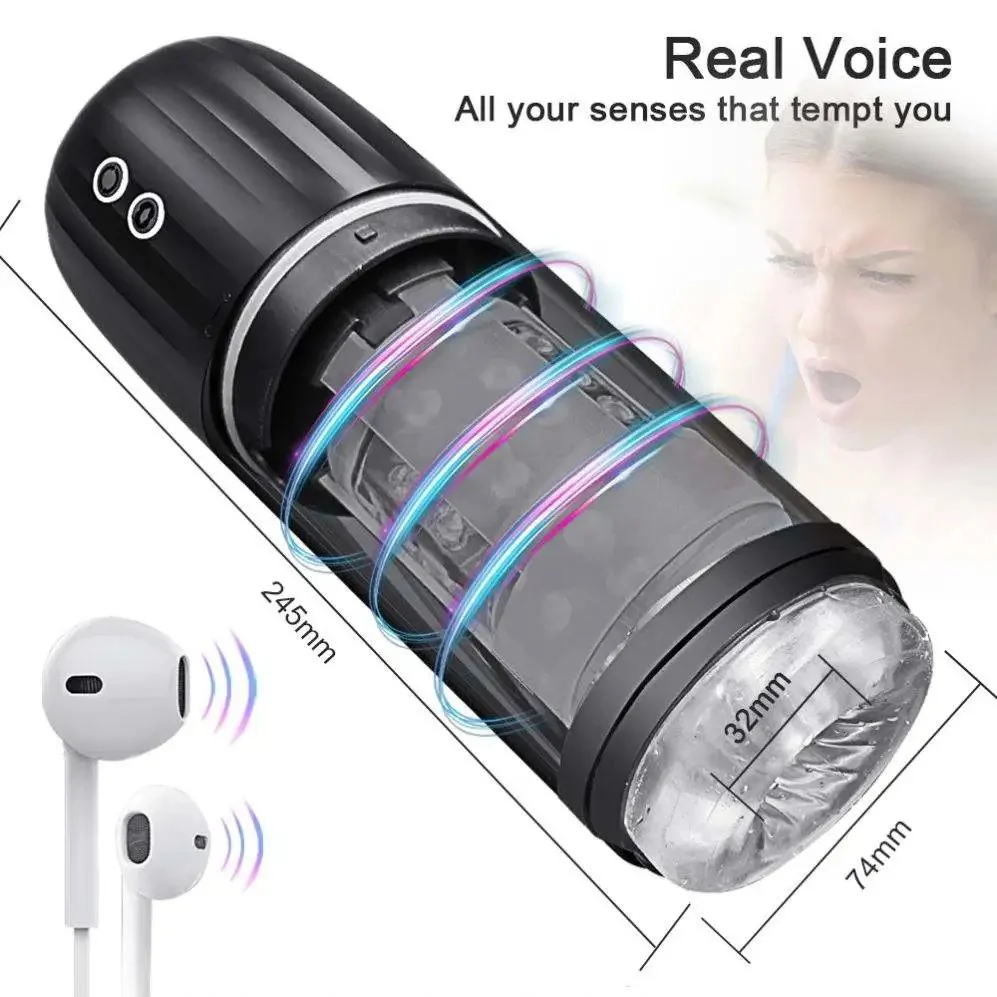 Automatic Male Masturbator Vibrator Cup Sex Toys for Men Premium Product for Male Masturbation