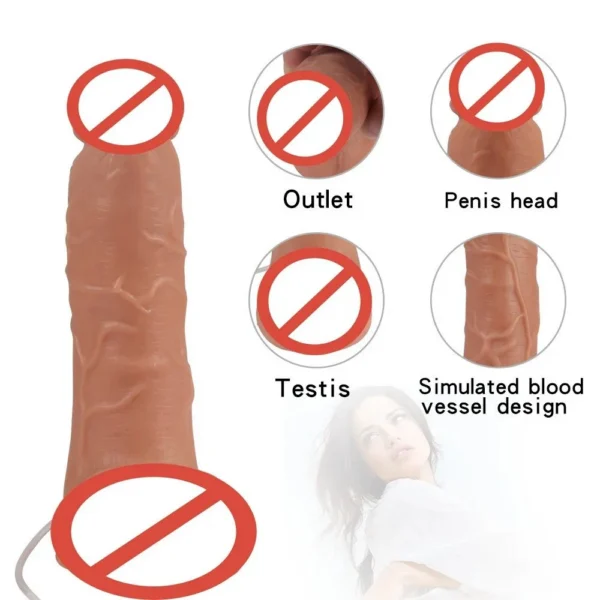 Super Big Penis Women Sex Toys Dildo Ejaculation Sex Masturbation Realistic Dildo Vagina Artificial Penis Sex Toys