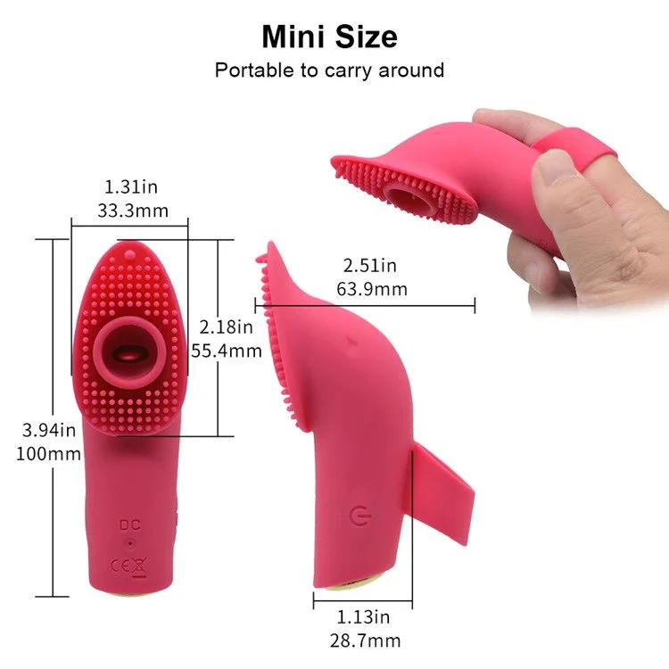10 Speed Clitoral G Spot Finger Vibrator Female Masturbation Nipple Massager Sex Toys for Couples