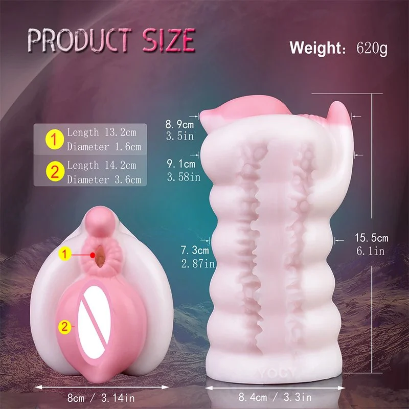 Pig Fantasy Animal Masturbators, Fantasy Dual Channel Animal Silicon Pocket Pussy Penis Exercise Masturbator Toys