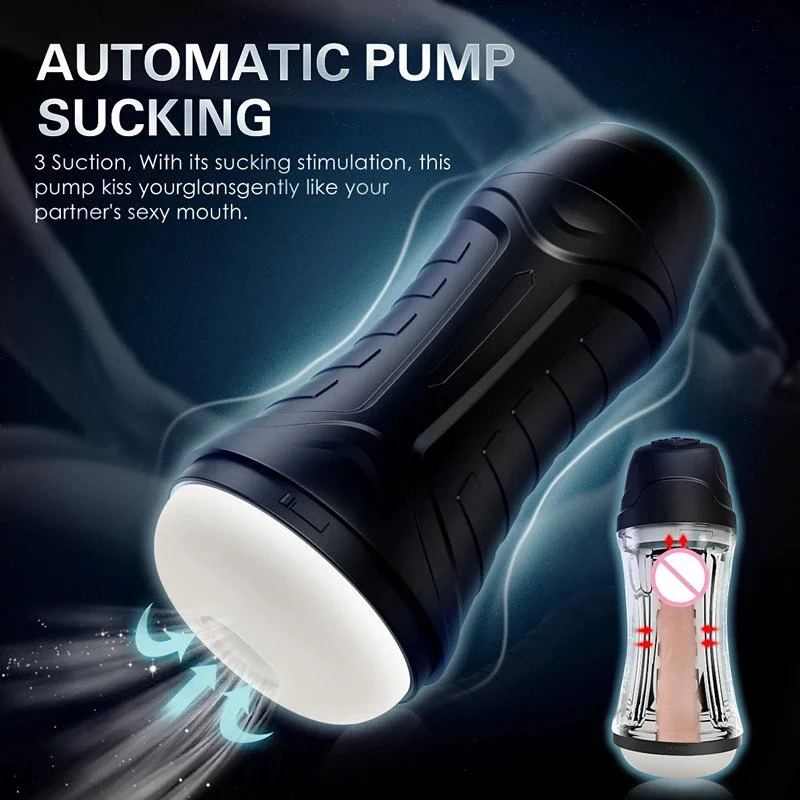Automatic Penis Training Sucking Masturbators Sex Toys for Men Male Masturbation Pump