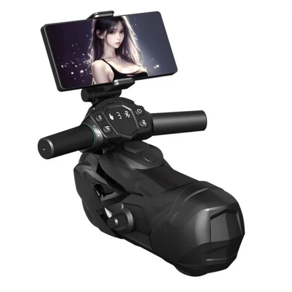 Automatic Suction Vibration Heating Thrusting Masturbation Cup Motorcycle Shaped Electric Masturbation Machine