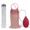 Ultra Thick Squirting Dildo With Strong Sucker Silicone Ejaculating Penis Sex Toy for Men Women Butt Expansion Masturbator