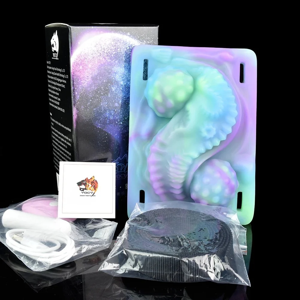 Tentacle Grinder Vibrator Luminous Grinding & Humping Fantasy Adult Sex Toys Straps to Pillow or Towel Toys