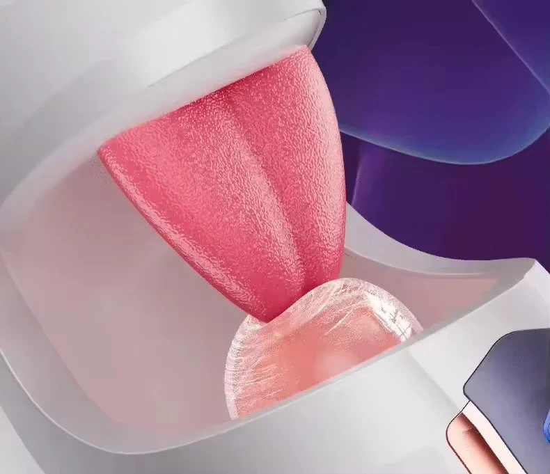 High-quality Tongue Licking Airplane Cup Male Massager, Stimulating Intelligent Stress Reducing Masturbator
