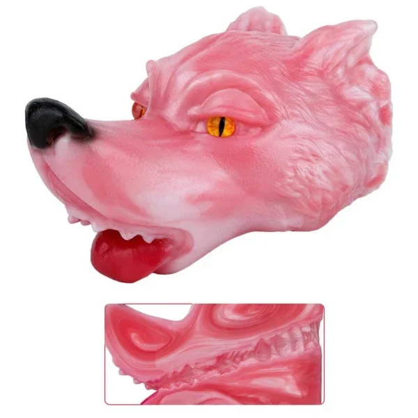 Kitsune Spirit Fantasy Furry Male Masturbator Soft Silicone Sleeve with Strong Suction Sensation and Immersive Experience