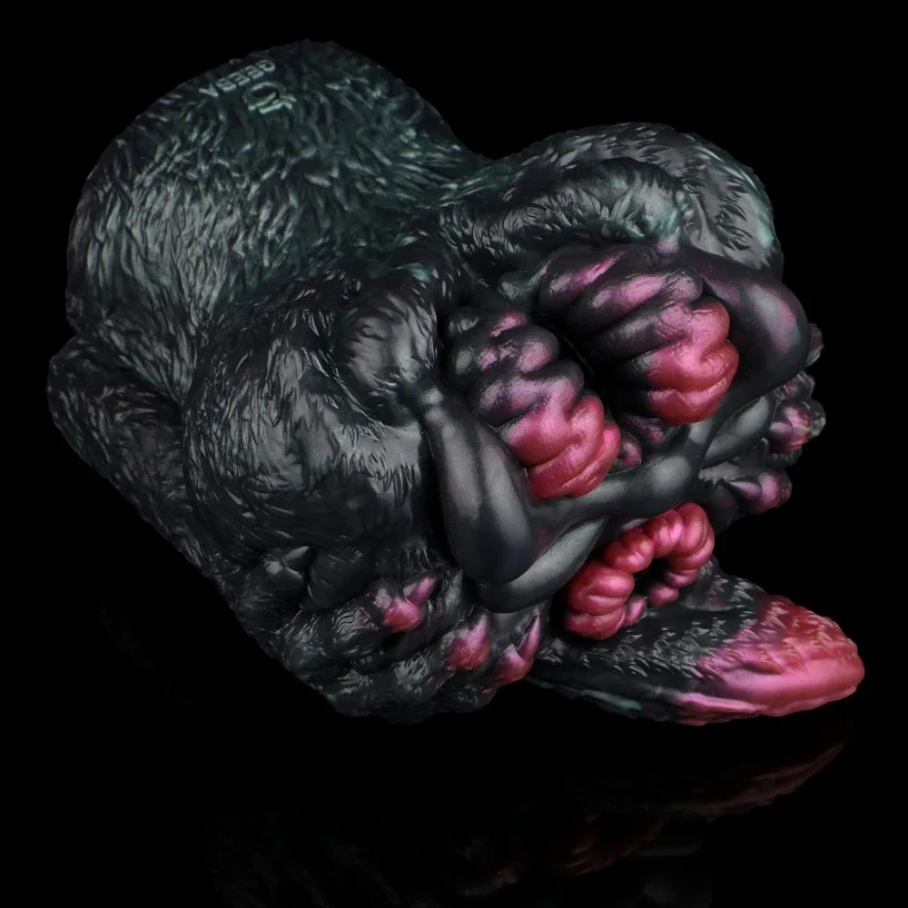 Latest Fantasy Totoro Masturbator Dual Channels Design Realistic Butt Satisfy Sexual Fantasies Sex Toy for Man