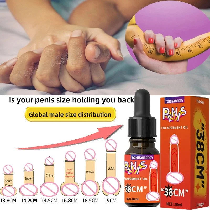 Male Private Care 10ML Natural Sex Oil for Man Men's Private Care XXL Massage Essential Oil