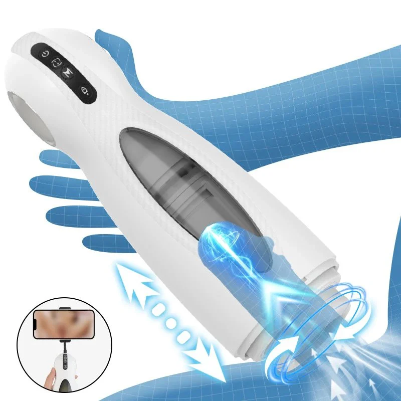 Customized Male Masturbators Thrusting Rotating Automatic Electric Masturbator 100% Waterproof Real Sex Feel Adult Sex