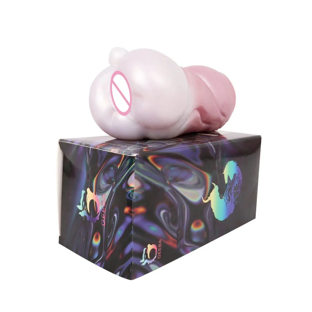 Liquid Silicone Single Channel Simulated Fae Masturbator Size 8 16 24CM Net Weight 517G Male Sex Toys