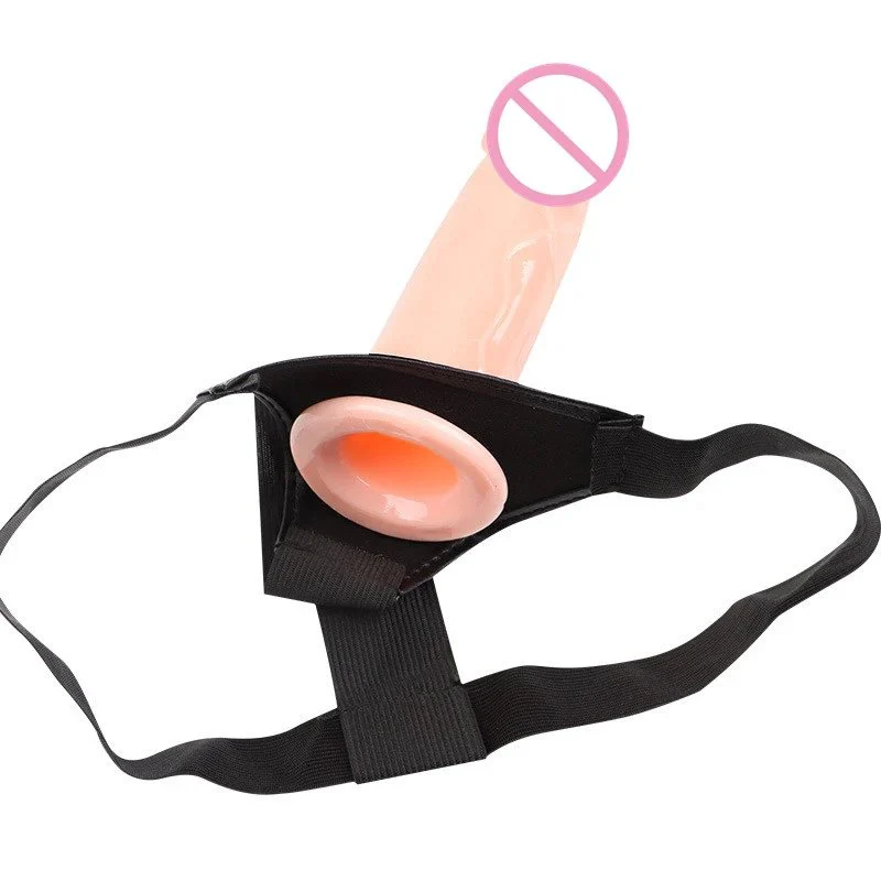 Strap on Hollow Dildo Sex Toys for Man