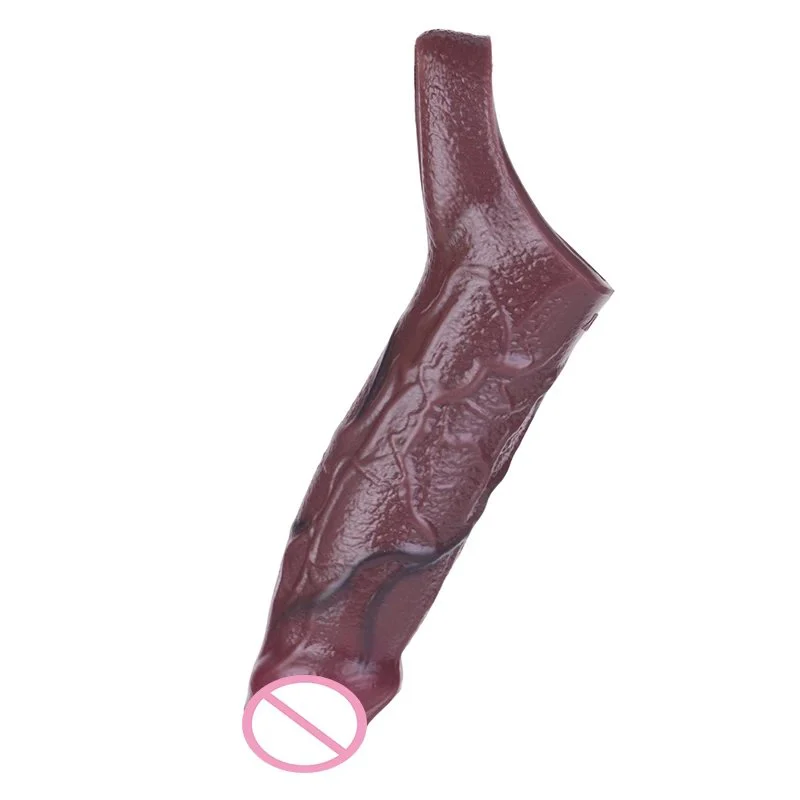 Enlarged Male Penis Extender Effectively Increases Penis Circumference Liquid Silicone Material for Safe and Stable Use