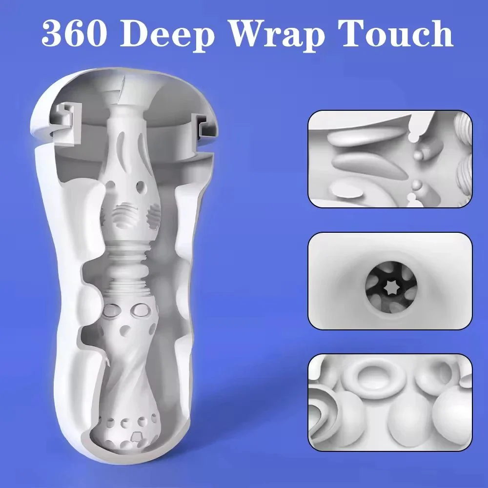 Male Clean and Easy Masturbation Cup Sex Toy Machine Device Masturbators for Men Vibradores Para Hombres