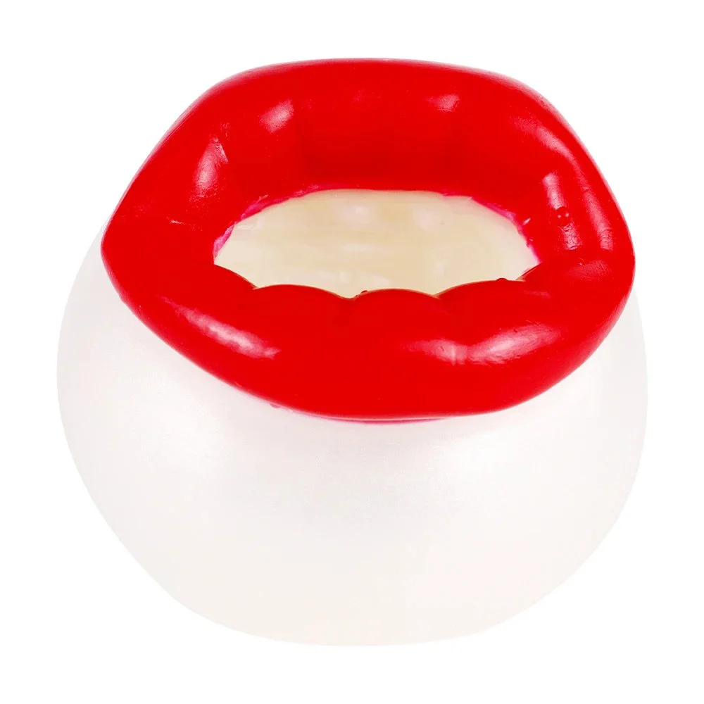 8 5.5cm Aircraft Cup Oral Simulator Masturbator for Men Pocket Fully Mouth Masturbation Support