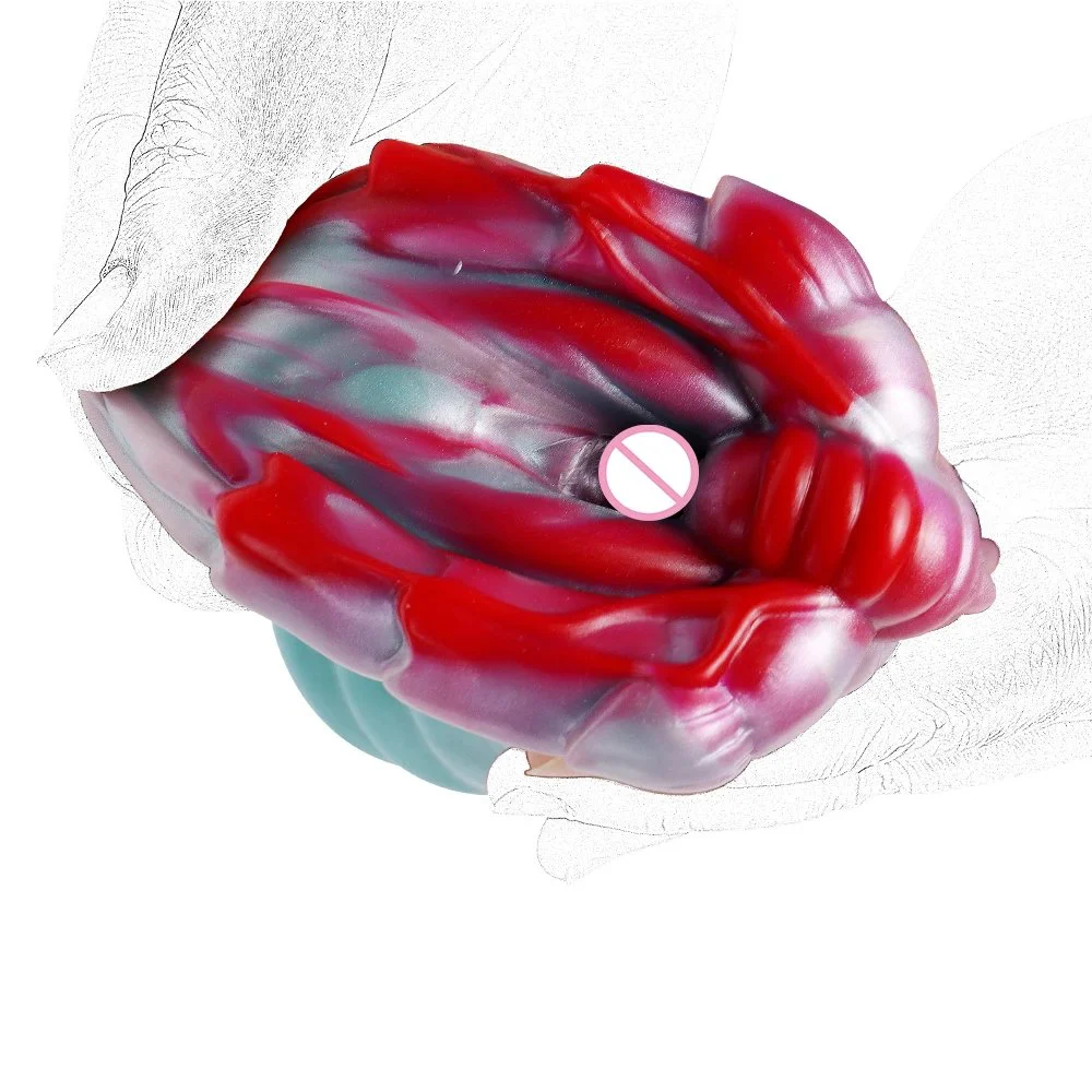 Male Masturbation Toys Machine Device Soft Flexible Pussy Sex Toys Adult Glans Stimulator Glans Massager for Male