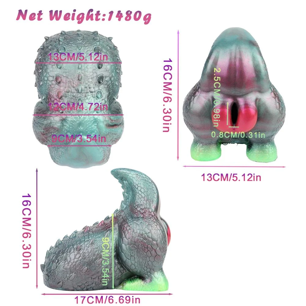 Lizard Pussy Torso Buttocks Sex Doll Realistic Animal Vagina Male Masturbator Silicone Men Masturbation Pocket Cup
